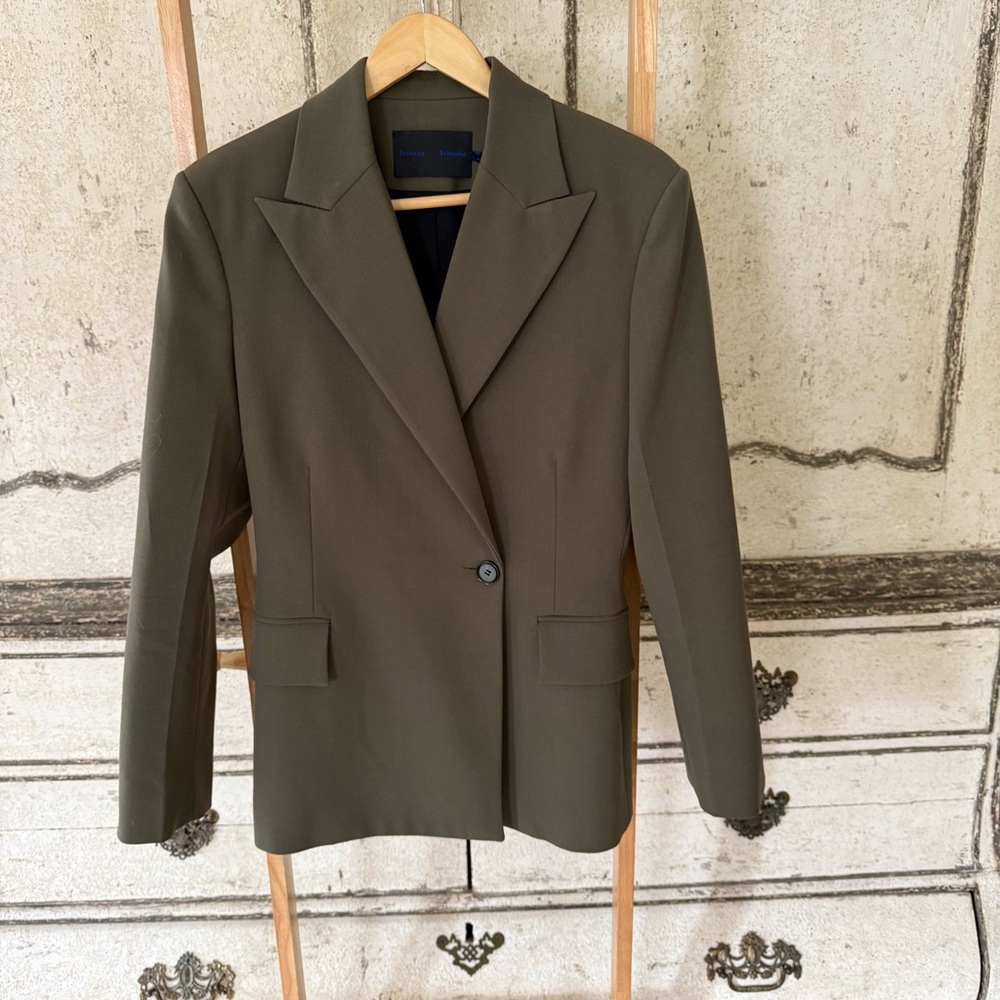 Proenza Schouler Khaki Women's Blazer